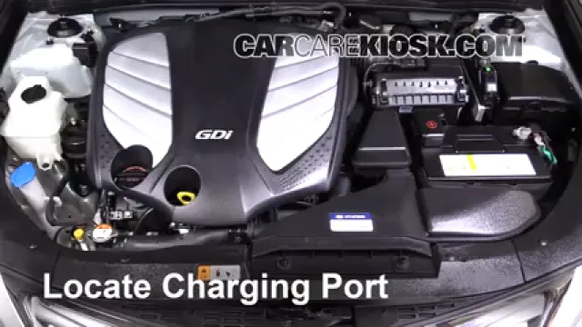 2014 Hyundai Azera Limited 3.3L V6 Aire Acondicionado Agregar Freón